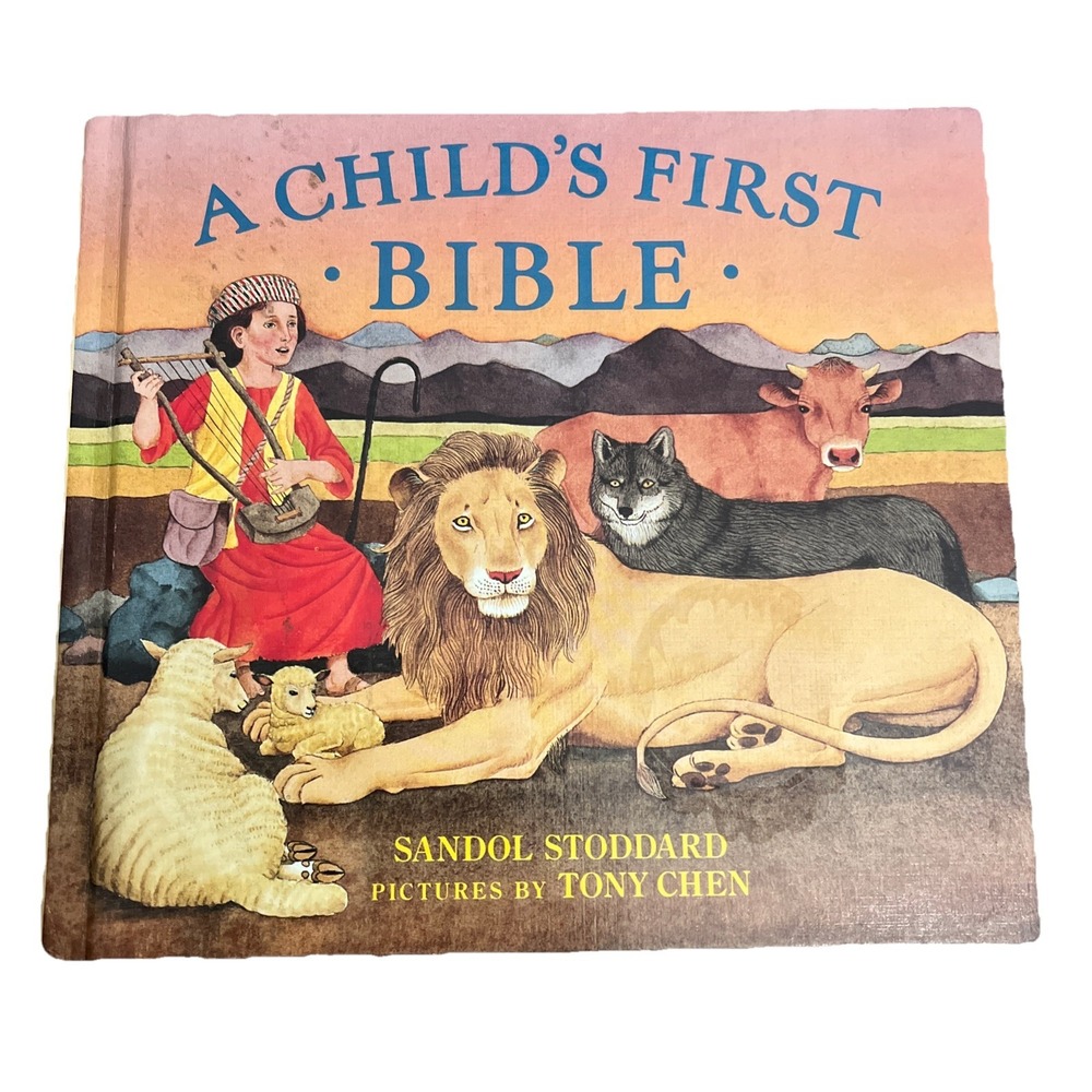 1990‎ A Child's First Bible by Sandol Stoddard Hardcover Picture Book
